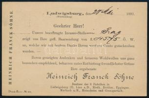 Deutsches Reich 1881