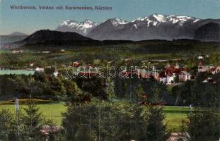 Velden with Karawanken and Wörthersee lake