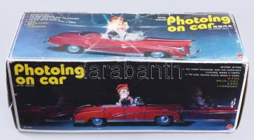 cca 1960/70 Pohotoing on Car ME 630 lemezjáték. Elemmel működik, teljes, hibátlan, működik, eredeti,...