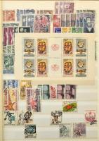 Csehszlovákia többpéldányos rendező 1945-től, benne blokkok, kevés korábbi kiadás is, 16 lapos, A/4-...