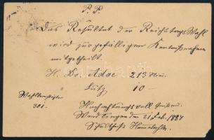 Német államok - Württemberg 1887