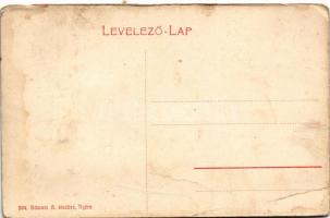 Nyitra, Nitra; Kalmár utca, Dirnfeld Samu üzlete. Schwarz A. kiadása, W.L. (?) 504. / street view, s...