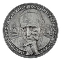 1978. "Mindszenty József Magyarország bíboros hercegprímása / Érseki főszékesegyház Esztergom 1978" kétoldalas, peremén jelzett Ag emlékérem tokban (23,98g/0.999/38mm) T:AU