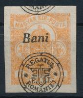 Nagyvárad 1919 Hírlapbélyeg látványosan elcsúszott felülnyomással / Mi 19xII. with shifted overprint...