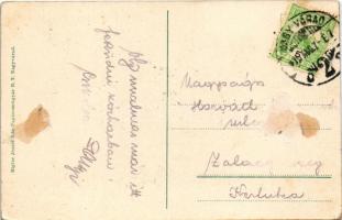 Nagyvárad, Oradea; Berettyó vízszabályozó társulat palotája. Rigler József Ede R.T. kiadása / river ...