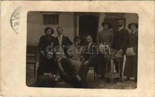 1914 Szászrégen, Sächsisch-Regen, Reghin; családi fotó / family photo (fl)
