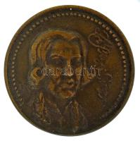 Tóth Sándor (1933-2019) DN "Bessenyei György Tanárképző Főiskola Nyíregyháza" kétoldalas, bronz, vert emlékérem (42,5mm) T:XF