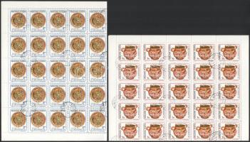 1984 Bélyegnap 2 db hajtott ívsor (20.000)