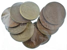 Törökország 1957-2000. 1L-100.000L Ni-sárgaréz (10xklf) T:AU-VF, ph.
Turkey 1957-2000. 1 Lira - 100...