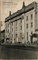 Marosvásárhely, Targu Mures; M. kir. posta és távirda palota, Fali K. és fiai üzlete / post and telegraph office palace, shop (EB)