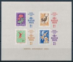1965 Bélyegnap vágott blokk (4.500)