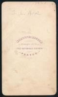 1865 Zichy Antal (1823-1898) képviselő, Zichy Mihály bátyja, keményhátú fotó Borsos &amp; Doctor...