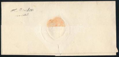 ~1840 Hivatalos levél kék "ÖREGLAK" - Pécs