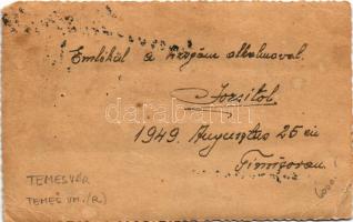 1949 Temesvár, Timisoara; orvosok, nővérek csoportképe / group picture of doctors and nurses. photo ...