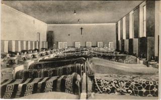 Szatmárnémeti, Satu Mare; Püspöki konviktus hálóterem, belső / episcopal convict dormitory, interior