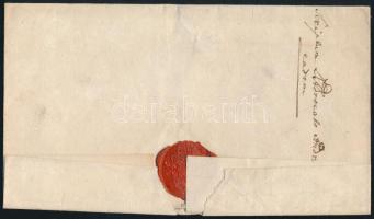 1820 Ex offo levél "Pest." - Neosolü