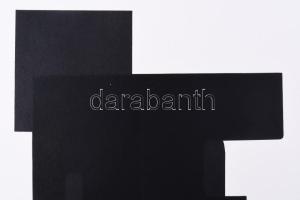 Hetey Katalin (1924-2010): Kompozíció. Szitanyomat, papír. Jelzett. Számozott (29/40). Lapméret: 54x...