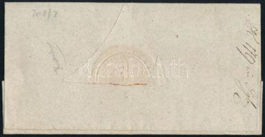 1823 Hivatalos levél "V.CASCHAU" - Ungvár