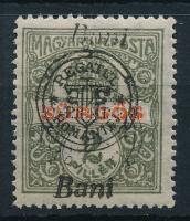 Nagyvárad 1919 Sürgős kettős felülnyomással / Mi 20 II. with double overprint Signed: Bodor