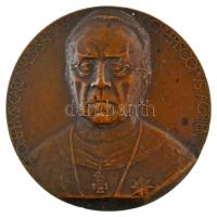 Beck Ötvös Fülöp (1873-1945) 1908. "Samassa József egri érsek" bronz, kétoldalú, vert emlékérem. "IOSEPHVS CARDINALS SAMASSA ARCHIEPISCOPVS AGRIENSIS / DIGNISSIMO PRAESVLI OCTVAGESIMVM NATALEM AGENTI QVI PER SEPTEM LVSTRA IN ARCHI-EPISCOPATV AGRIENSI INSIGNIA PIETATIS IVSTITIAE AMORIS LARGITATIS CONSTANTIAE ECLESIAE PATRIAE POSTERITATI MONVMENTA EREXIT METROP CAPITVLVM AGRIENSE MCMVIII." (56mm) T:XF,VF karcos  Hungary 1908. "Archbishop Samassa from Eger" commemorative bronze, double-sided, struck medallion. "IOSEPHVS CARDINALS SAMASSA ARCHIEPISCOPVS AGRIENSIS / DIGNISSIMO PRAESVLI OCTVAGESIMVM NATALEM AGENTI QVI PER SEPTEM LVSTRA IN ARCHI-EPISCOPATV AGRIENSI INSIGNIA PIETATIS IVSTITIAE AMORIS LARGITATIS CONSTANTIAE ECLESIAE PATRIAE POSTERITATI MONVMENTA EREXIT METROP CAPITVLVM AGRIENSE MCMVIII." Sign.: Fülöp Beck Ötvös (56mm) C:XF,VF scratched HP 863.