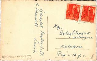 1943 Szászlekence, Lekence, Lechnita, Lechnitz; látkép / general view. photo (EK)