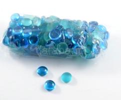 45 dkg kék üveg félgolyó dísz