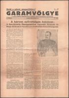 1945 Garamvölgye, a lévai járás csehszlovák nemzeti bizottságának hetilapja I. évf. 3. és 5. számai,...