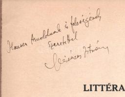 Mészáros István: Littérature Hongroise. Extrait de l'Histoire Générale des Littératures. A szer...