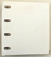 400 férőhelyes képeslap berakó lefűzhető gyűrűs mappában