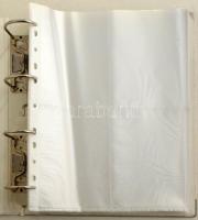 400 férőhelyes képeslap berakó lefűzhető gyűrűs mappában