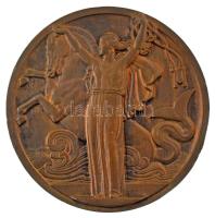 Franciaország 1935. "Normandie 79280Tx CIEGLETRANSATLANTIQVE French Line LE HAVRE.NEW-YORK 1935" kétoldalas, vert, bronz emlékérem. (68mm) T:XF peremhibák France 1935. "Normandie 79280Tx CIEGLETRANSATLANTIQVE French Line LE HAVRE.NEW-YORK 1935" double-sided, struck, bronze commemorative medal (68mm) C:XF edge errors