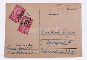 cca 1937-1960 Schőn-Korn család levelezése, kb. 600 db (nagyrészt német nyelven) megírt és futott le...