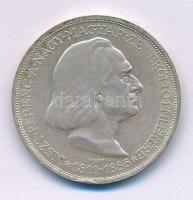 1936. 2P Ag "Liszt" T:AU patina
Adamo P7.3