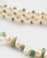 2 darab tenyészett gyöngy karkötő