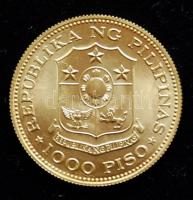 Fülöp-szigetek / Philippines 1975 1000P Au  "Ang Bagong Lipunan" 9,95g BU