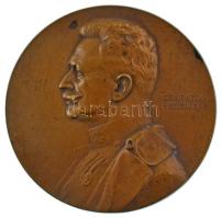 1915. Osztrák-Magyar Monarchia "CONRAD VON HÖTZENDORF / 1914-1915" kétoldalas bronz emlékérem "K.F.A." gyártói jelzéssel. Szign.: A. Hartig (65mm) T:AU, patina Austro-Hungarian Monarchy 1915. "CONRAD VON HÖTZENDORF / 1914-1915" bronze double-sided medallion with "K.F.A." maker's mark. Sign: A. Hartig (65mm) C:AU, patina