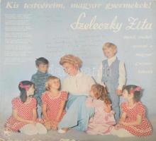 1977 Szeleczky Zita (1915-1999) színésznő dedikációja bakelitlemez borítóján