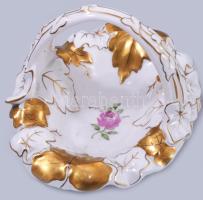 Von Schierholz ékszeres kosár, jelzett, minimális kopással, 18x13 cm