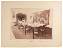 cca 1900 Erdélyi Mór 14 db nagyméretű fotója Glück Frigyes gyűjteményéről, Budapest, 22×29 cm