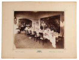 cca 1900 Erdélyi Mór 14 db nagyméretű fotója Glück Frigyes gyűjteményéről, Budapest, 22×29 cm