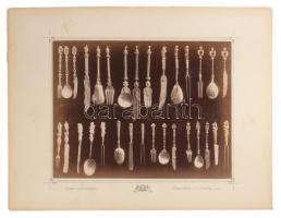 cca 1900 Erdélyi Mór 14 db nagyméretű fotója Glück Frigyes gyűjteményéről, Budapest, 22×29 cm