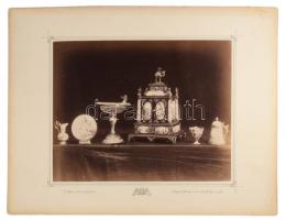 cca 1900 Erdélyi Mór 14 db nagyméretű fotója Glück Frigyes gyűjteményéről, Budapest, 22×29 cm