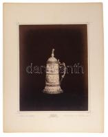 cca 1900 Erdélyi Mór 14 db nagyméretű fotója Glück Frigyes gyűjteményéről, Budapest, 22×29 cm