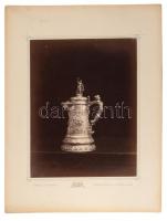 cca 1900 Erdélyi Mór 14 db nagyméretű fotója Glück Frigyes gyűjteményéről, Budapest, 22×29 cm