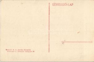 Késmárk, Kezmarok; Thököly mauzóleum, belső, szarkofág. Schmidt R. C. kiadása, Hollenzer L. felvétel...