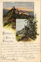 1899 Árvaváralja, Árva-Váralja, Oravsky Podzámok; vár / castle (Rb)