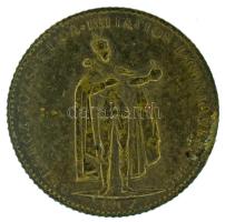 1907. 10K bronz "Ferenc József" mini játékpénz (13mm) "FERENCZ JOZSEFIK A IMITATION L CHR LAUER NBRG" T:VF / Hungary 1907. 10 Korona bronze "Franz Joseph" miniature play money (13mm) "FERENCZ JOZSEFIK A IMITATION L CHR LAUER NBRG" C:VF