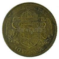 1907. 10K bronz "Ferenc József" mini játékpénz (13mm) "FERENCZ JOZSEFIK A IMITATION L...