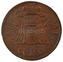 Ausztria 1750. "PROVIDENTIA AUGUSTAE MILES EMERITUS CONDIGNE NUTRITUS MDCCL" bronz, kétoldalas, vert emlékérem (59mm) T:VF peremhibák  Austria 1750. "PROVIDENTIA AUGUSTAE MILES EMERITUS CONDIGNE NUTRITUS MDCCL" bronze, double-sided, struck medallion (59mm) C:VF edge errors