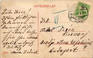 1913 Körmöcbánya, Kremnitz, Kremnica; Kapu tér, fürdőintézet, üzlet / gate, square, shop, spa (fl)